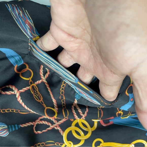 ZARA Chain Print Bomber Jacket L Bloggers' Fave! - Picture 11 of 14